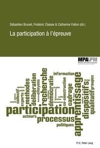 Produktbild: La participation &agrave; l&rsquo;&eacute;preuve