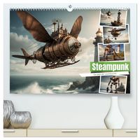 Produktbild: Steampunk - Die Welt der Leuchtt&uuml;rme (hochwertiger Premium Wandkalender 2027 DIN A2 quer), Kunstdruck in Hochglanz