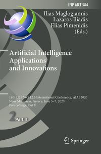 Produktbild: Artificial Intelligence Applications and Innovations