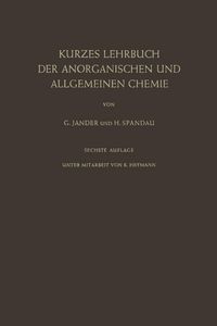 Produktbild: Kurzes Lehrbuch der Anorganischen und Allgemeinen Chemie