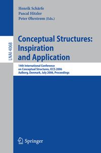 Produktbild: Conceptual Structures: Inspiration and Application