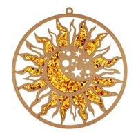 Produktbild: Bernstein Suncatcher Sonne Mond und Sterne