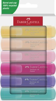 Produktbild: Faber-Castell Textmarker TL 46 Pastell 6er Set