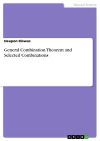 Produktbild: General Combination Theorem and Selected Combinations