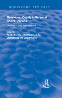 Produktbild: Developing Quality in Personal Social Services