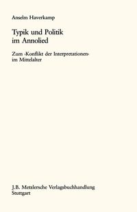 Produktbild: Typik und Politik im Annolied