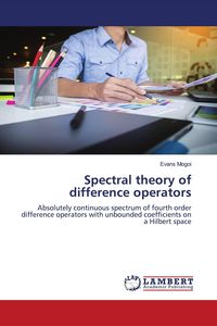 Produktbild: Spectral theory of difference operators