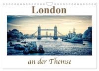 Produktbild: London an der Themse (Wandkalender 2027 DIN A4 quer), CALVENDO Monatskalender