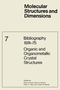 Produktbild: Bibliography 1974-75 Organic and Organometallic Crystal Structures