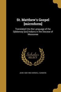 Produktbild: St. Matthew's Gospel [microform]