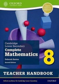 Produktbild: Cambridge Lower Secondary Complete Mathematics 8: Teacher