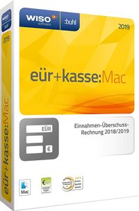 Produktbild: WISO E&Uuml;R+Kasse 2019 Mac/CD-ROM