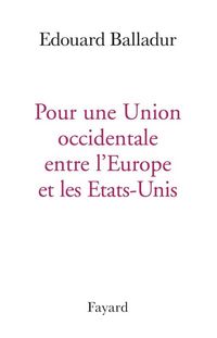 Produktbild: Pour Une Union Occidentale Europe Etats Unis