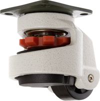 Produktbild: TOOLCRAFT TO-5137962 Lenkrolle 50 mm nivelierbar mit Anschraubplatte Tragf&auml;higkeit (max.): 250 kg