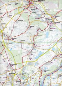 Bikeline Radkarte Elsass Nord