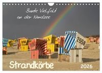 Produktbild: Strandk&ouml;rbe &ndash; bunte Vielfalt an der Nordsee (Wandkalender 2026 DIN A4 quer), CALVENDO Monatskalender