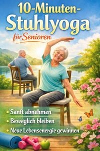 Produktbild: 10-Minuten-Stuhlyoga f&uuml;r Senioren: Sanft abnehmen, beweglich bleiben und neue Lebensenergie gewinnen-Geschenk f&uuml;r &auml;ltere Menschen