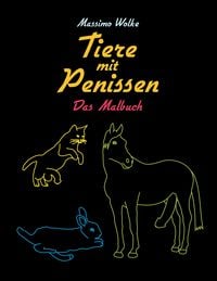 Produktbild: Tiere mit Penissen - Das Malbuch