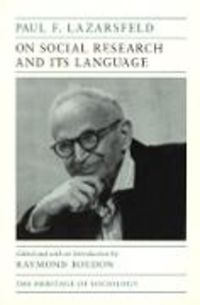 Produktbild: On Social Research and Its Language