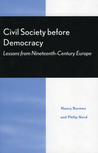 Produktbild: Civil Society Before Democracy