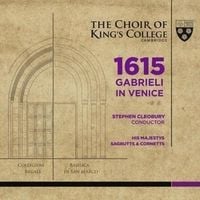 Produktbild: 1615 Gabrieli in Venice (SACD+Audio Blu-R)
