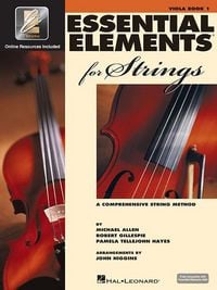 Produktbild: Essential Elements for Strings Viola Book 1 Beginner Viola Sheet Music and Eei Online Resources