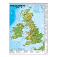 Produktbild: The British Isles and Ireland with UNESCO World Heritage Sites and National Parks (engl.)
