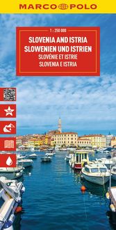 Produktbild: MARCO POLO Reisekarte Slowenien und Istrien 1:250.000
