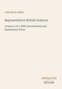 Produktbild: Representative British Orations