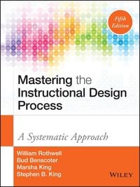 Produktbild: Mastering the Instructional Design Process
