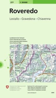 Produktbild: Swisstopo 1 : 50 000 Roveredo