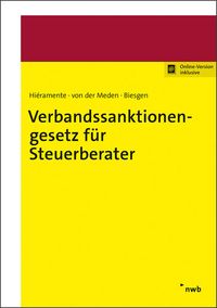 Produktbild: Verbandssanktionengesetz f&uuml;r Steuerberater