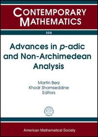 Produktbild: Advances in P-adic and Non-Archimedean Analysis