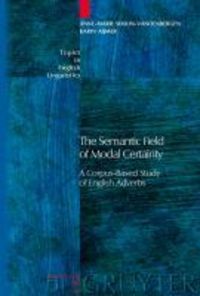 Produktbild: The Semantic Field of Modal Certainty