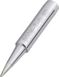 Produktbild: TOOLCRAFT T-0,8D L&ouml;tspitze Mei&szlig;elform Spitzen-Gr&ouml;&szlig;e 0.8 mm Spitzen-L&auml;nge 17 mm Inhalt 1 St.