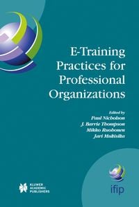 Produktbild: E-Training Practices for Professional Organizations