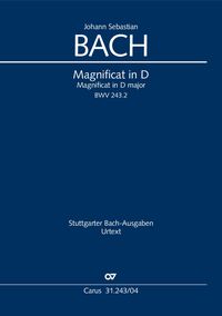 Produktbild: Magnificat in D (Klavierauszug)