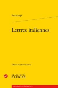 Produktbild: Lettres italiennes
