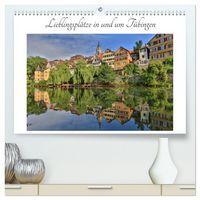 Produktbild: Lieblingspl&auml;tze in und um T&uuml;bingen (hochwertiger Premium Wandkalender 2026 DIN A2 quer), Kunstdruck in Hochglanz