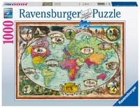Bild vom Artikel Puzzle Ravensburger Mit Fahrrad um die Welt 1000 Teile vom Autor 