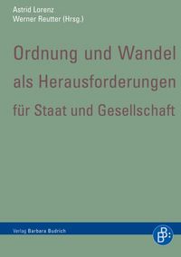 Produktbild: Ordnung und Wandel als Herausforderungen f&uuml;r Staat und Gesellschaft