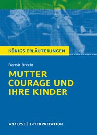 Produktbild: Mutter Courage und ihre Kinder von Bertolt Brecht