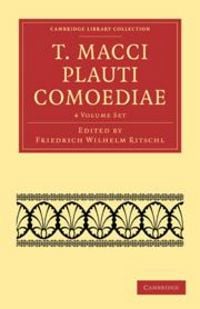 Produktbild: T. Macci Plauti Comoediae 4 Volume Set
