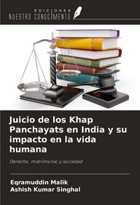 Produktbild: Juicio de los Khap Panchayats en India y su impacto en la vida humana