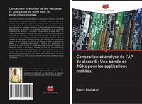 Produktbild: Conception et analyse de l'AP de classe E : Une bande de 4GHz pour les applications mobiles