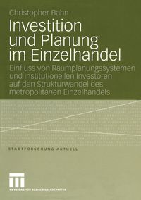 Produktbild: Investition und Planung im Einzelhandel