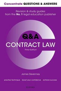Produktbild: Concentrate Questions and Answers Contract Law