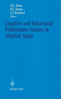 Produktbild: Cognitive and Behavioral Performance Factors in Atypical Aging
