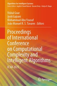 Produktbild: Proceedings of International Conference on Computational Complexity and Intelligent Algorithms
