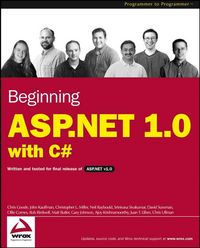 Produktbild: Goode, C: Beginning ASP.NET 1.0 with C